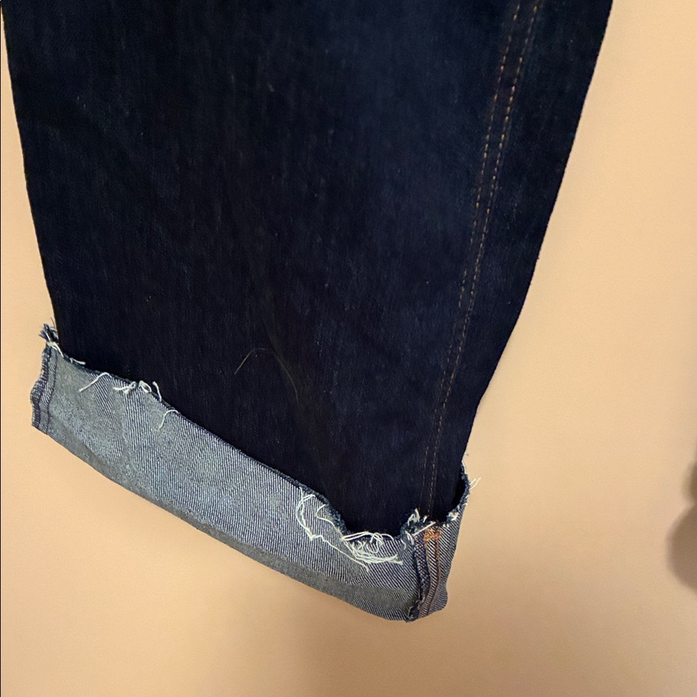 Oat New York Dark Blue Flare Jeans - Picture 5 of 8